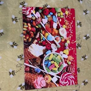 300 piece decorative candy/sweets puzzle